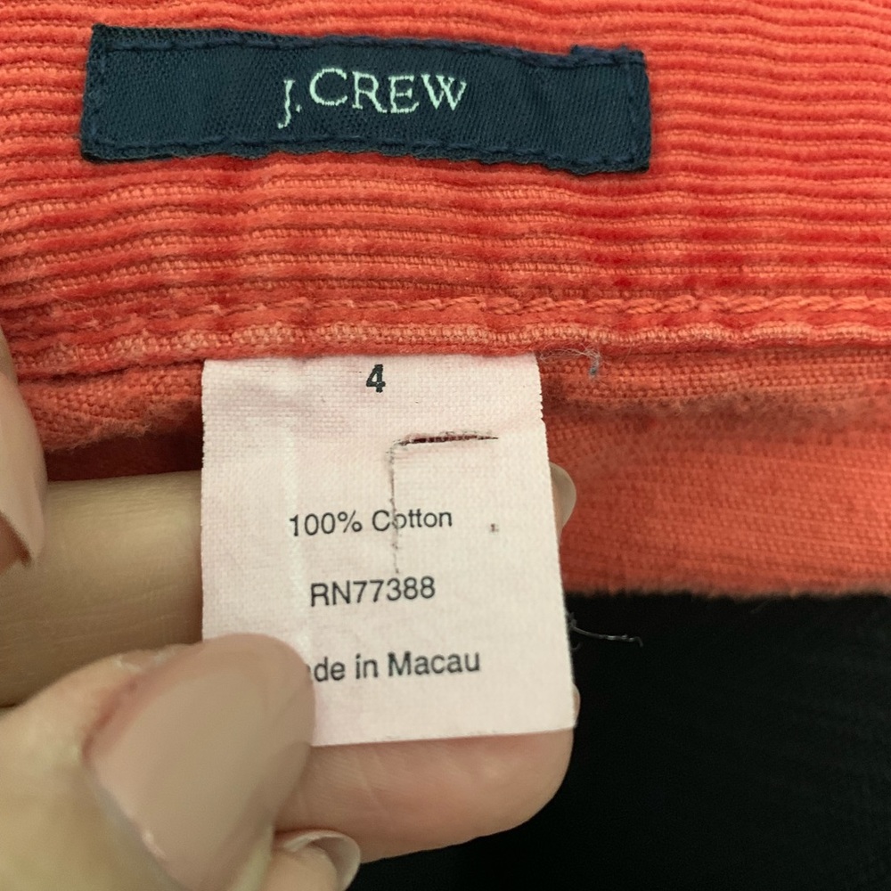 Orange skirt from J crew